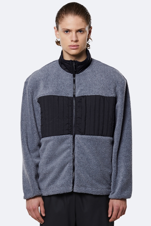 Rains Fleece Jacket 41 Heather Grey