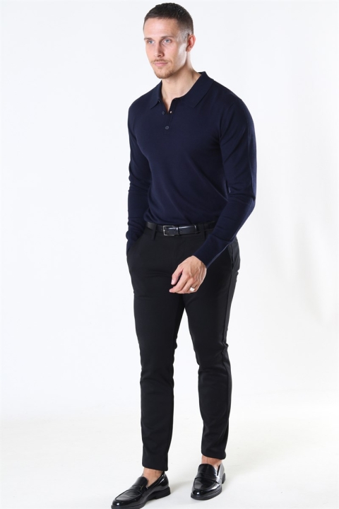 Jeff Acheletta Polo Strik Navy