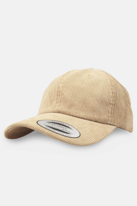 Flexfit Low Profile Corduroy Dad Cap Khaki