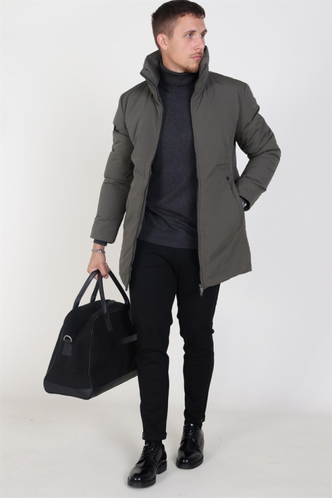 Jack & Jones Rome Parka Jacket Dusty Olive