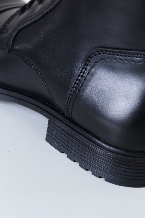 Jack & Jones RUSSEL LEATHER BOOTS Anthracite