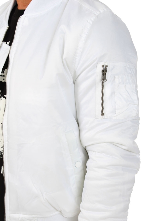 Urban Classics Bomber jacket White