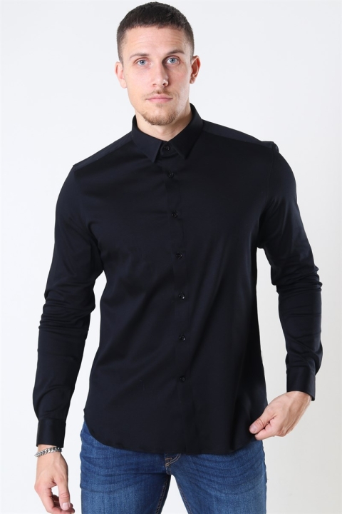 Mos Mosh Marco Jersey Shirt Black