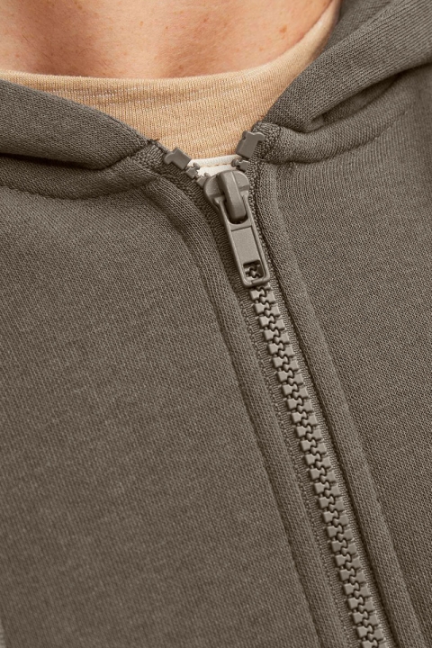 Jack & Jones Bradley Sweat Zip Hood Bungee Cord