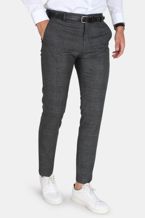 Selected One-MyLo Prince Pants Grey Check
