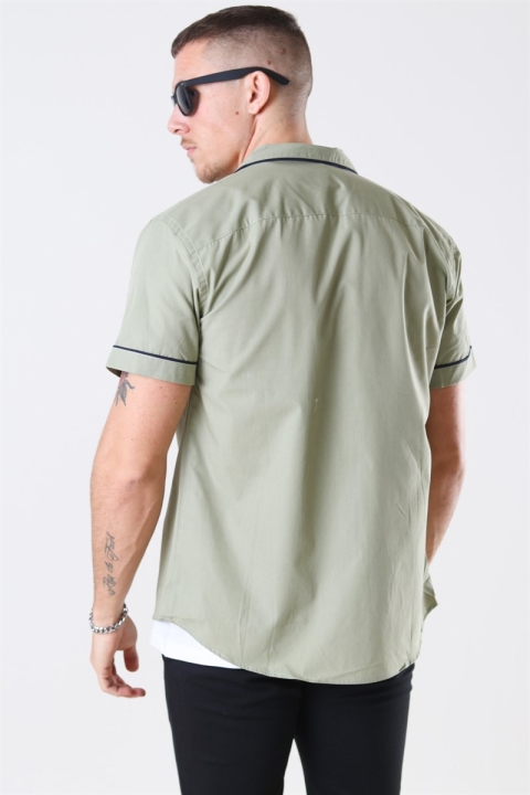 Les Deux Tahiti Shirt Tea Green