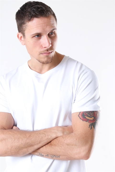 Clean Cut Copenhagen Miami Stretch T-shirt White