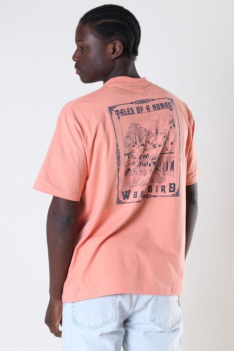 Woodbird Cole Tales Tee Coral