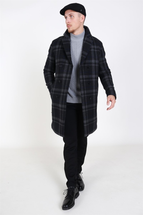 Selected Frame DB Wool coat Grey