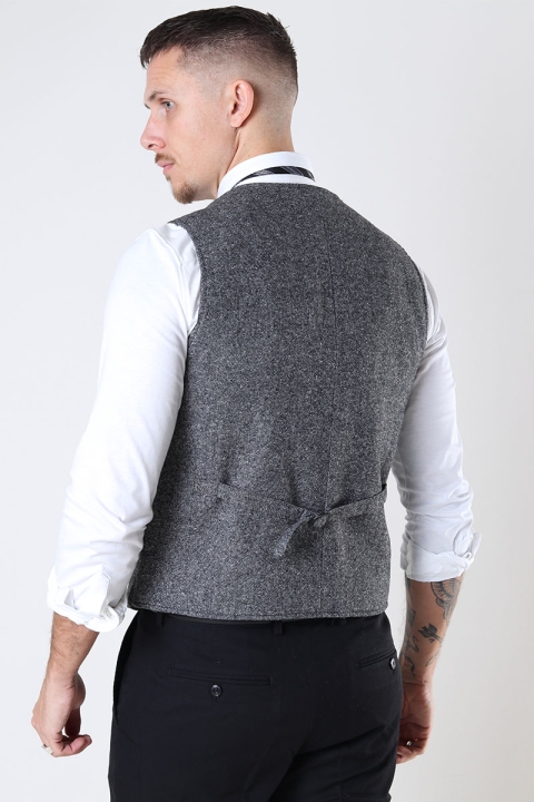 Jack & Jones JPRTWEED WAISTCOAT Grey