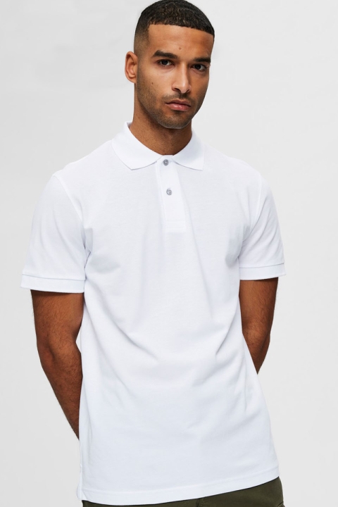 Selected SLHNEO SS POLO S NOOS Bright White