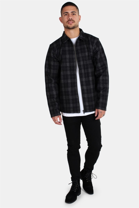 Just Junkies City Wool Shirt Antracite