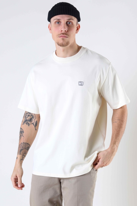 Woodbird Jaco Blain Tee Off White