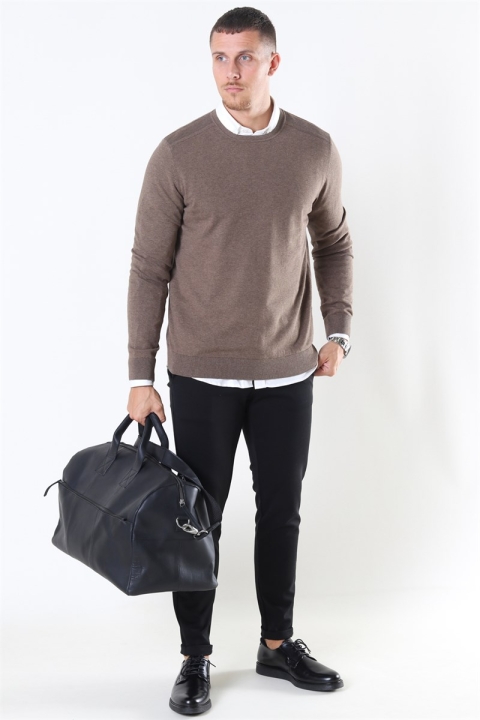 Selected Berg Crew Neck Teak