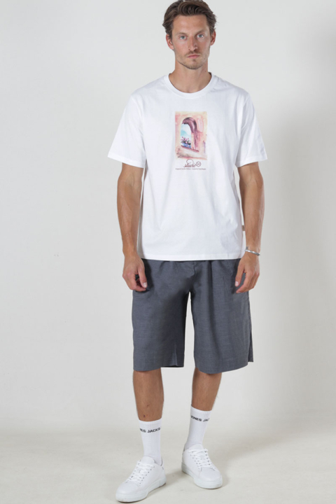 Jack & Jones Hydra Front Tee Bright White