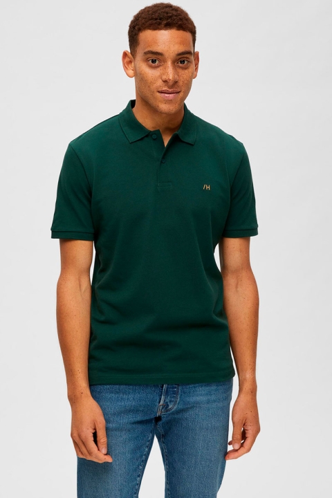 Selected DANTE SS POLO Trekking Green