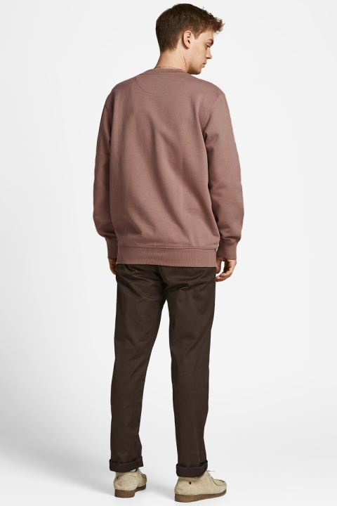 Jack & Jones JORMASHUP SWEAT CREW NECK Fungi