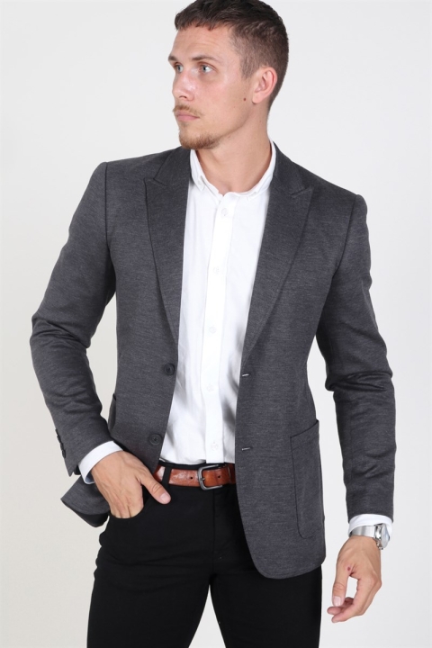 Only & Sons Elias 2B Casual Blazer Dark Grey Melange