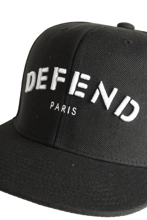 Defend Paris Cap Black/White