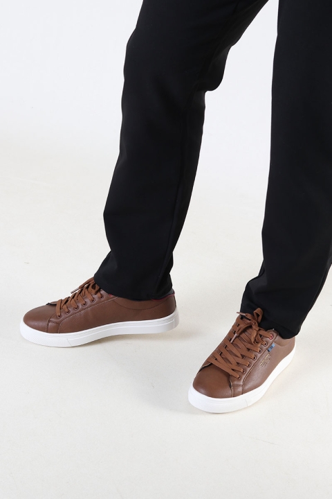 Jack & Jones Bale PU Sneakers Cognac