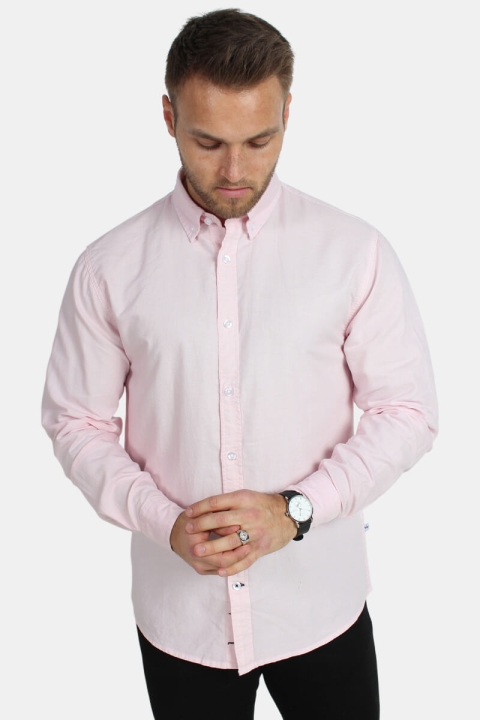 Kronstadt Johan Oxford Dyed Shirt Pink