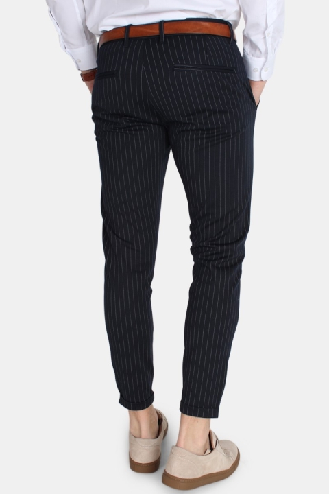 Gabba Pisa Chino Pinstripe Pants Navy Stripe