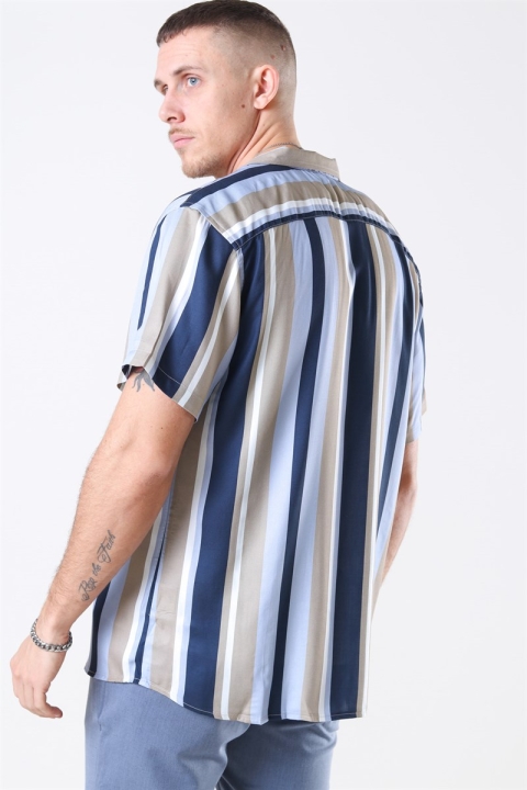 Clean Cut Bowling 12 Shirt Navy