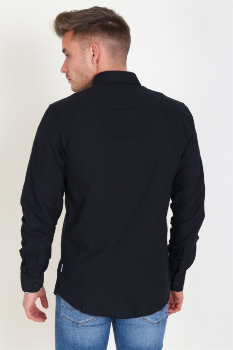 Only & Sons Alvaro LS Oxford Shirt Black