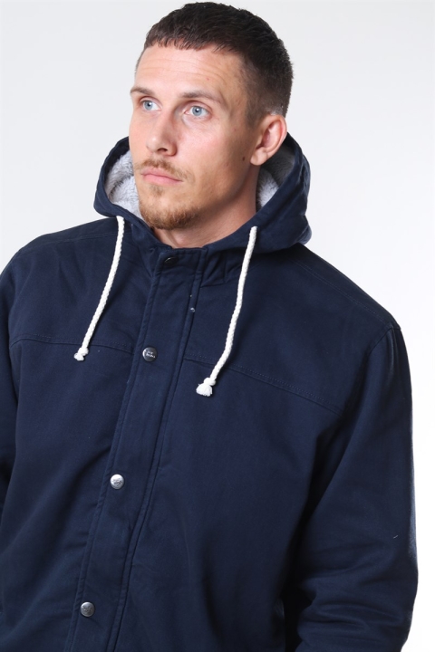 Denim Project Teddy Parka Jakke Navy