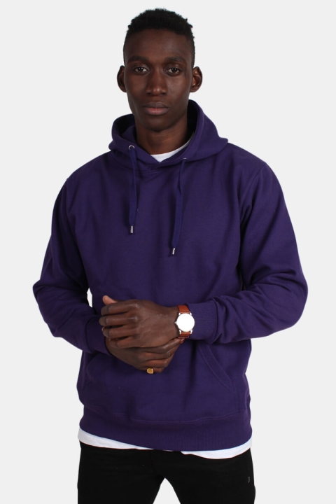 Basic Brand Hooded Sweatshirts Violet