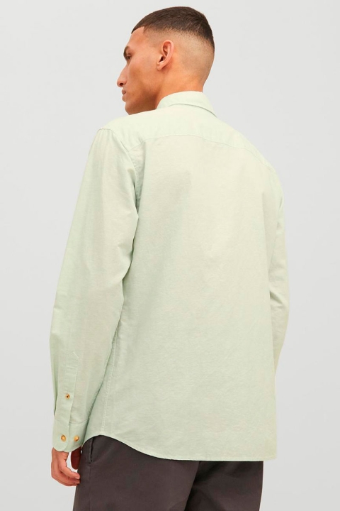 Jack & Jones Summer Linen Shirt LS Granite Green