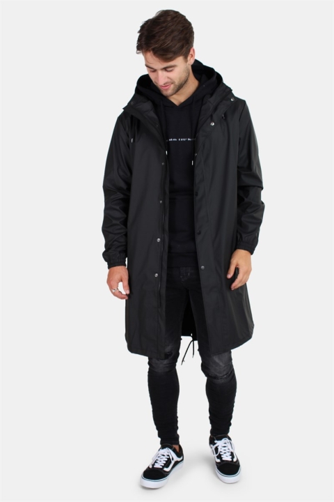 Rains Fishtail Parka Regnjakke Black