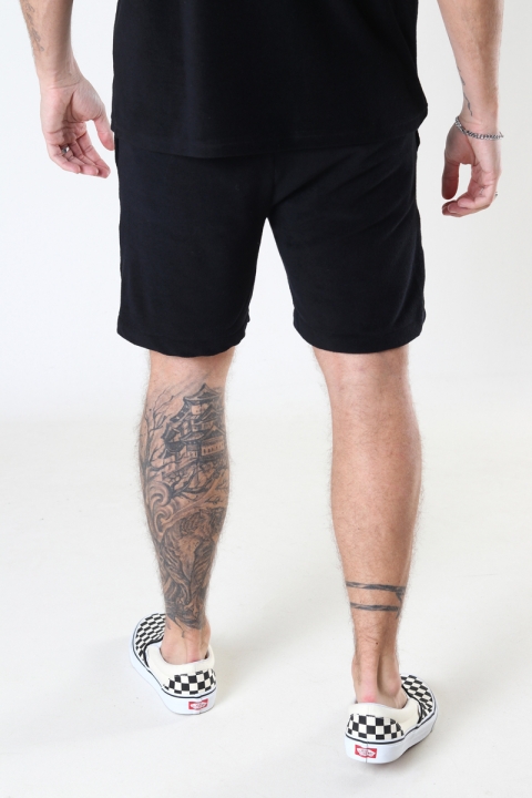 Just Junkies Frot Shorts 001 - Black