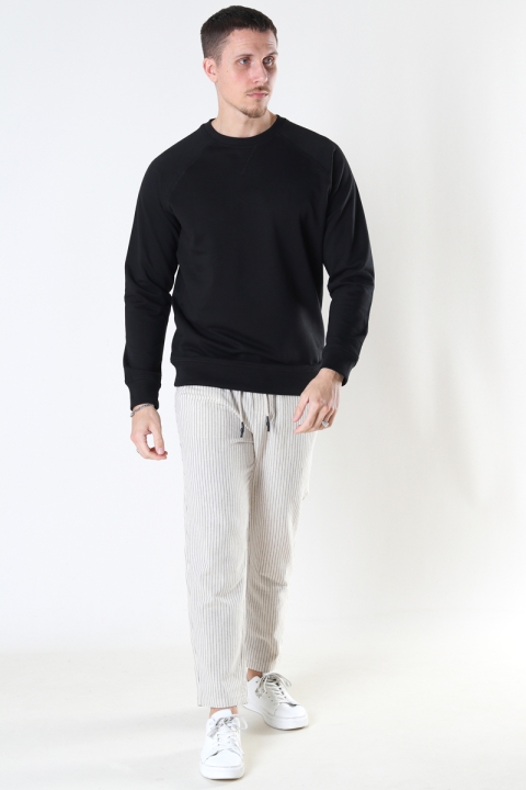 Denim project BASIC SWEAT CREW 001 Black