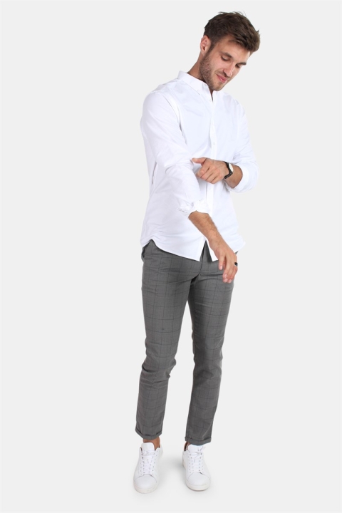 Les Deux Christoph Oxford Shirt White