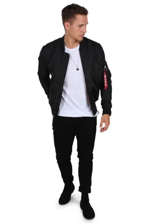 Alpha Industries MA-1 TT Bomber Jacket Black