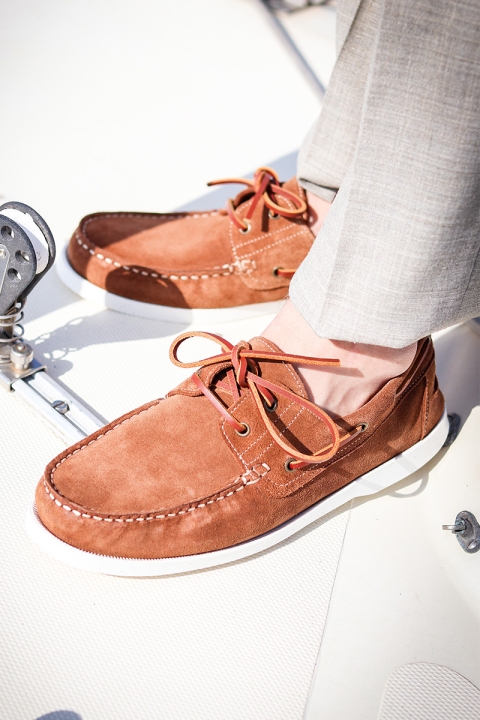 Born // Raised Anker Sailor Shoe Cognac