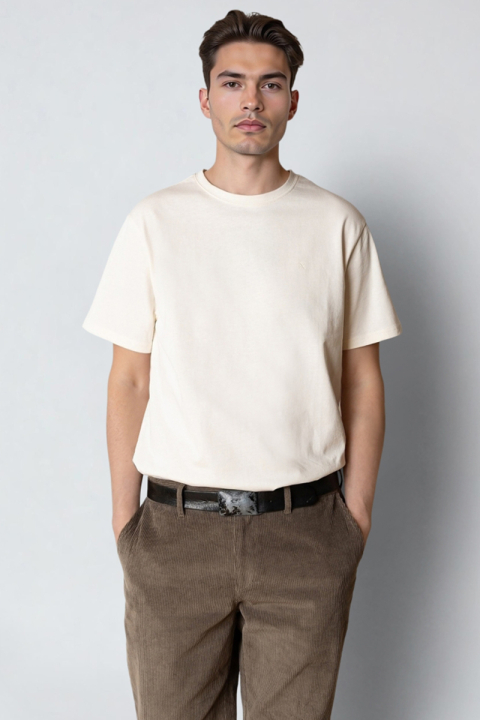 Clean Cut Copenhagen Stable t-shirt Ecru