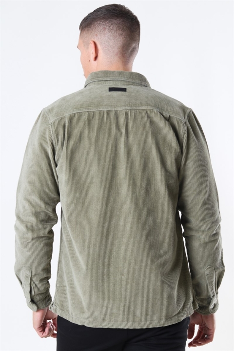 Just Junkies Hagdi Corderoy Overshirt Olive