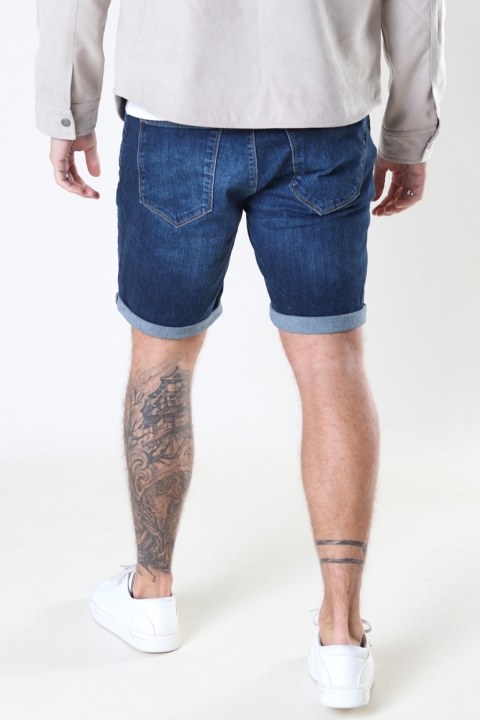 Clean Cut Copenhagen Chris Stretch Shorts 2001 Dark Blue Denim