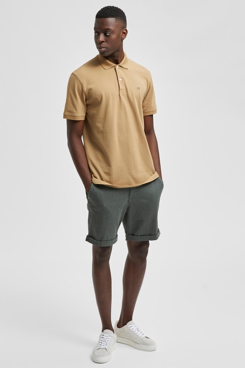 Selected SLHAZE SS POLO W NOOS Kelp