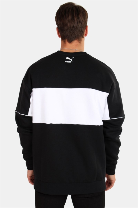 Puma Retro Crew Sweatshirts Black