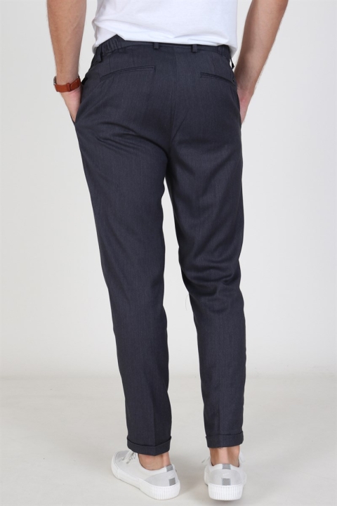 Clean Cut Torino Pleat Pants Antrasit