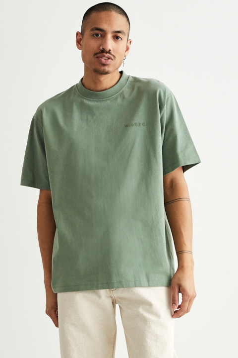 Woodbird Baine Yosemite Tee Khaki