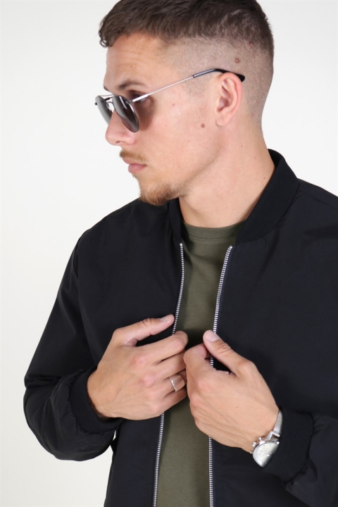 Jack & Jones Desert Bomber Jacket Black