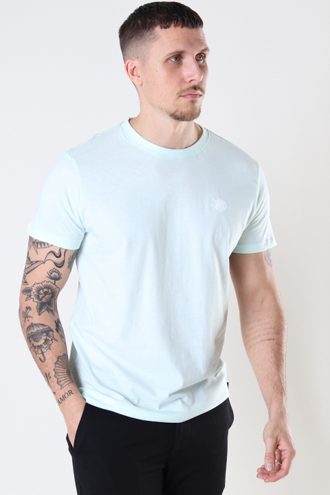 Kronstadt Timmi Organic/Recycled t-shirt Aqua