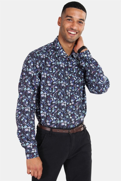 Lindberg Flower Shirt Blue