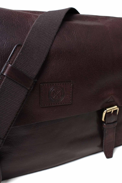 Saddler Finsbury Bag Dark Borwn 