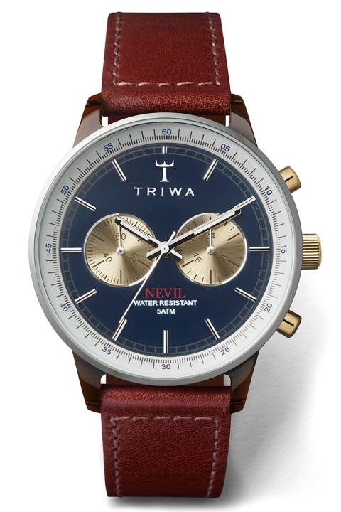 Triwa Duke Nevil Watch Cognac Sewn Classic