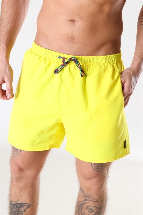 Only & Sons Ted GD 6135 Badeshorts Blazing Yellow